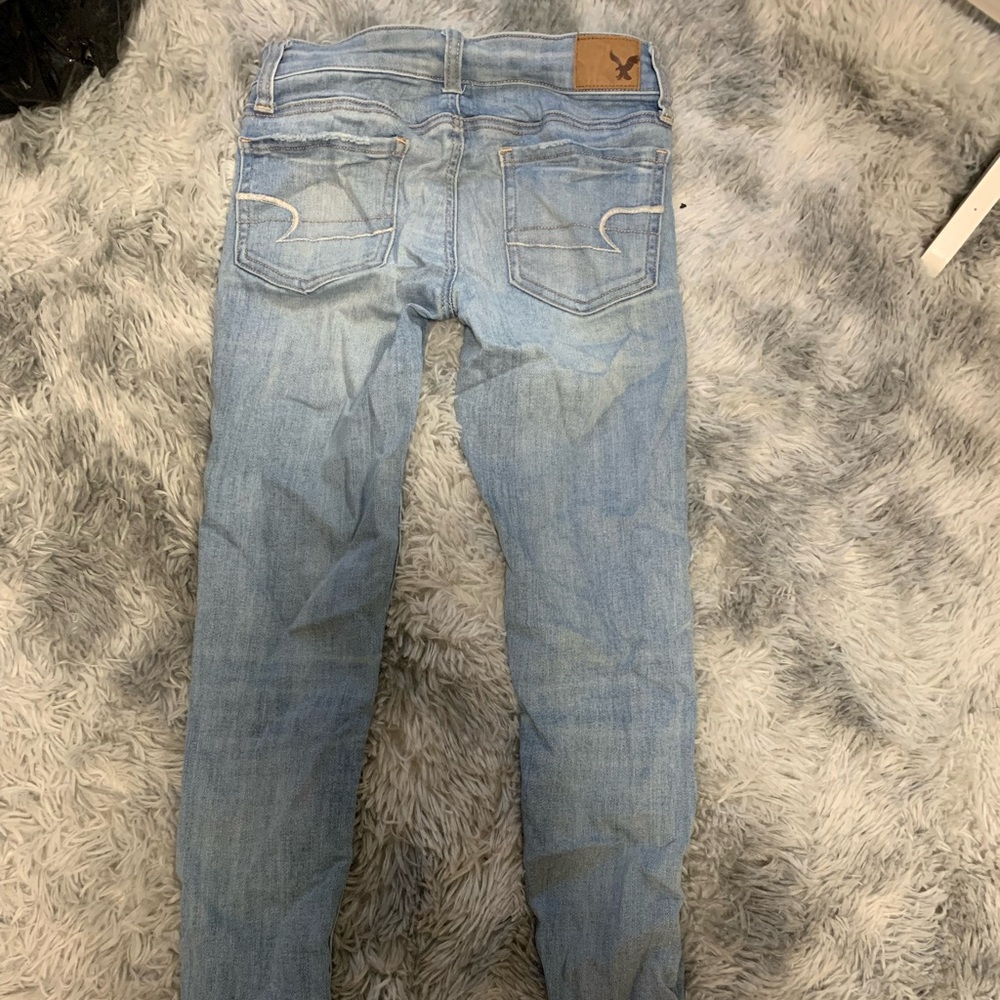 American eagle skinny jeans size 00